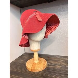 Kangol Bermuda Casual Bucket Hat Coral Pink OS Beach Summer Tropical